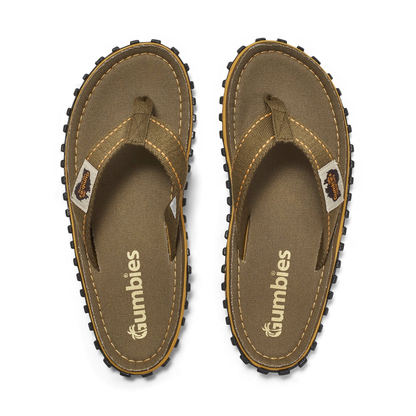 Gumbies Islander Flip-Flops - Women's - Classic Khaki