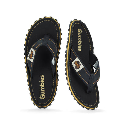 Gumbies Islander Flip-Flops - Men's - Classic Black