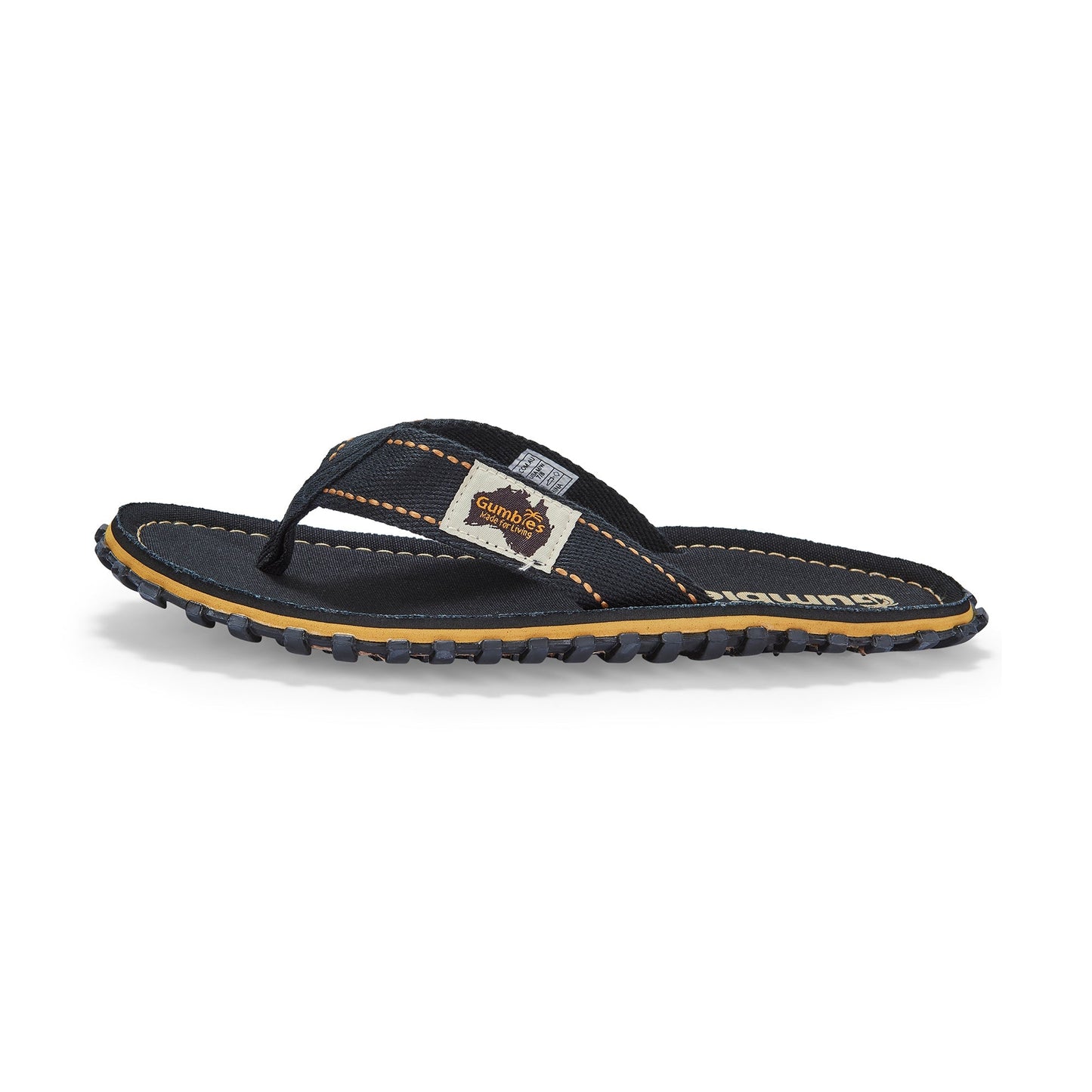 Gumbies Islander Flip-Flops - Men's - Classic Black