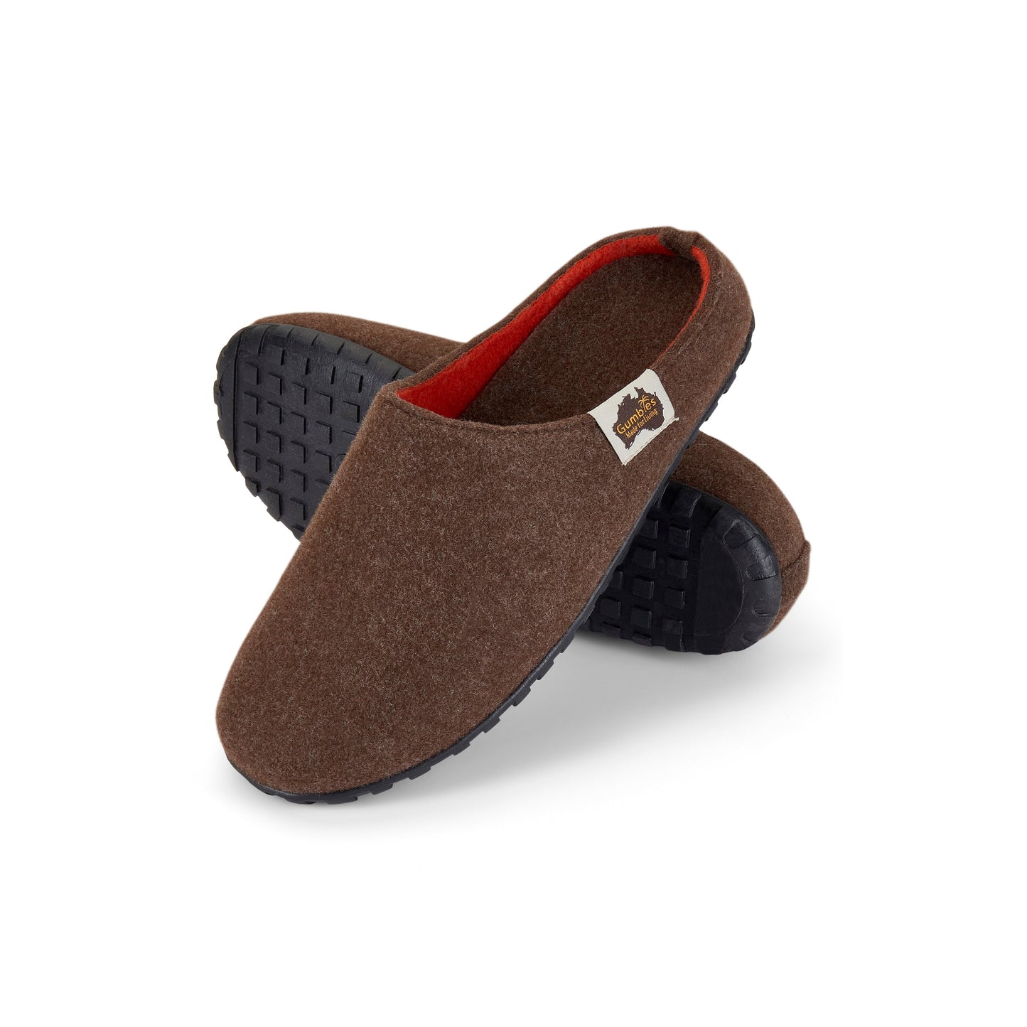 Gumbies Outback - Men's - Chocolate & Orange