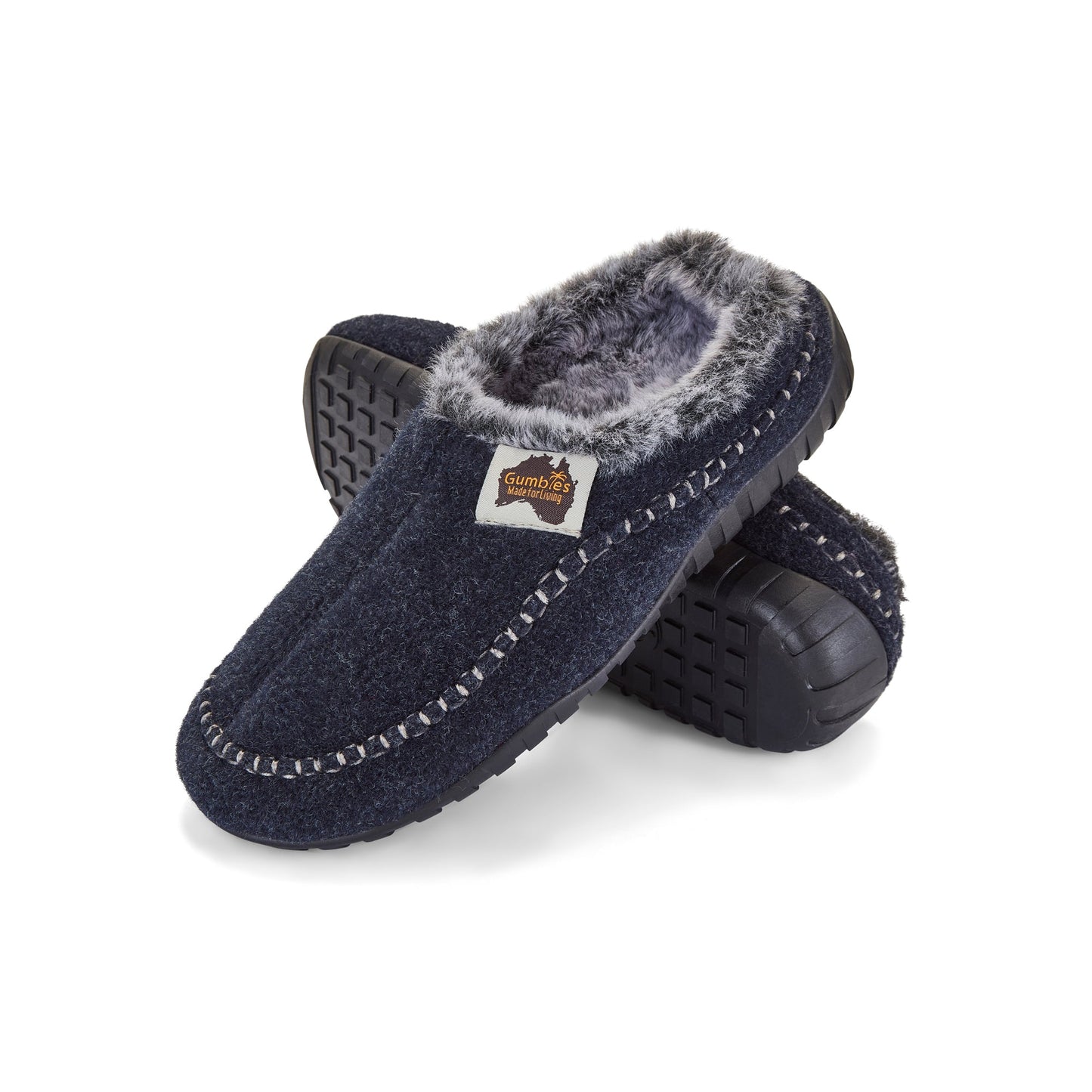 Gumbies Ossa Low - Women's - Navy & Grey