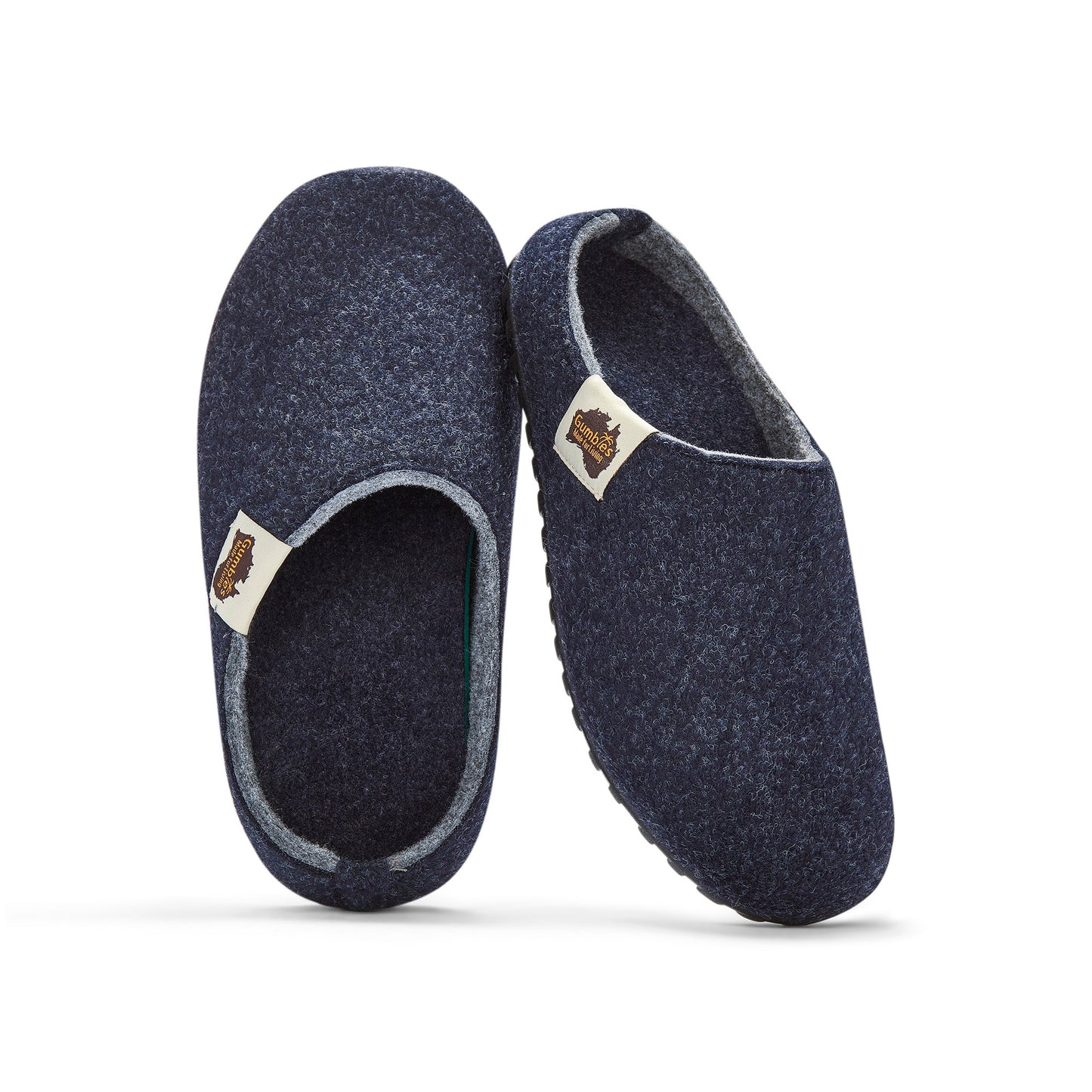 Gumbies Outback Slippers - Men's - Navy & Grey