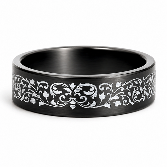 Everyday Outdoors Gunmetal Vine & Leaf Barrel Band