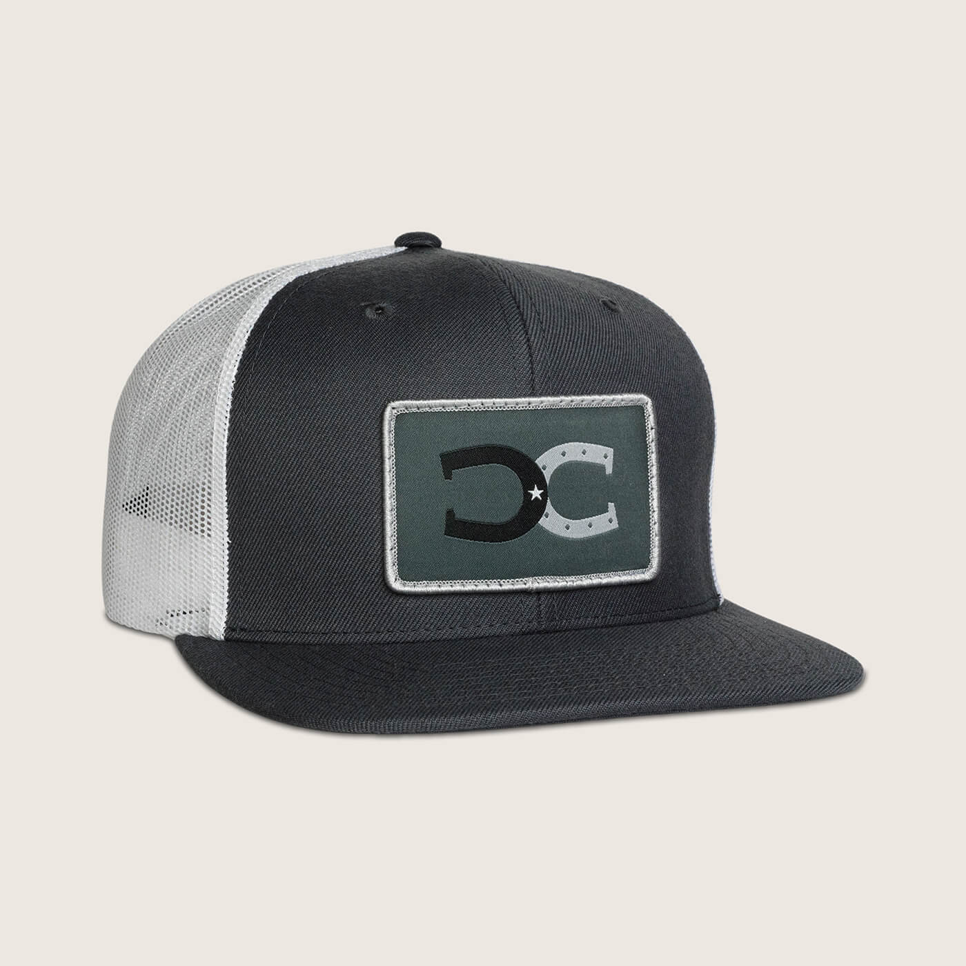 Cowboy Cool Flat Bill Branding Iron Hat