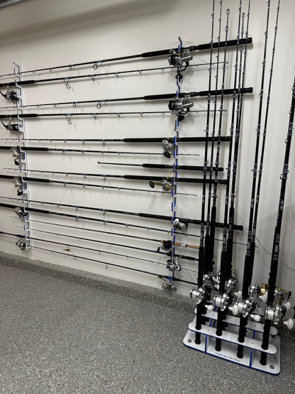 TRAPSKI Premium Fishing Rod/Pole Holder Rack Organizers