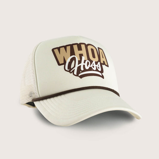 Cowboy Cool Whoa Hoss Foam Trucker Hat