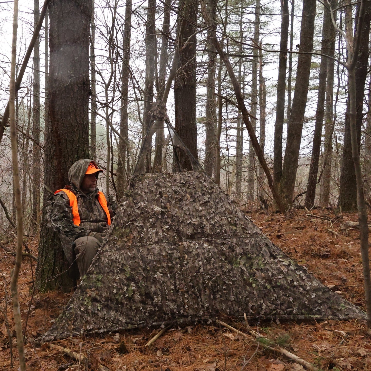 Nukem Hunting Hunting Blind - Mossy Oak Country Roots 3D Leafy