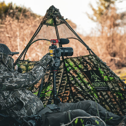 Nukem Hunting Hunting Blind - Mossy Oak Obsession 3D Leafy