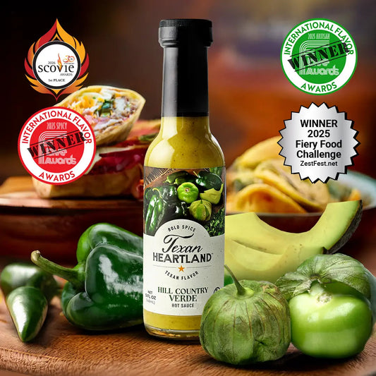Texan Heartland Hill Country Verde Hot Sauce
