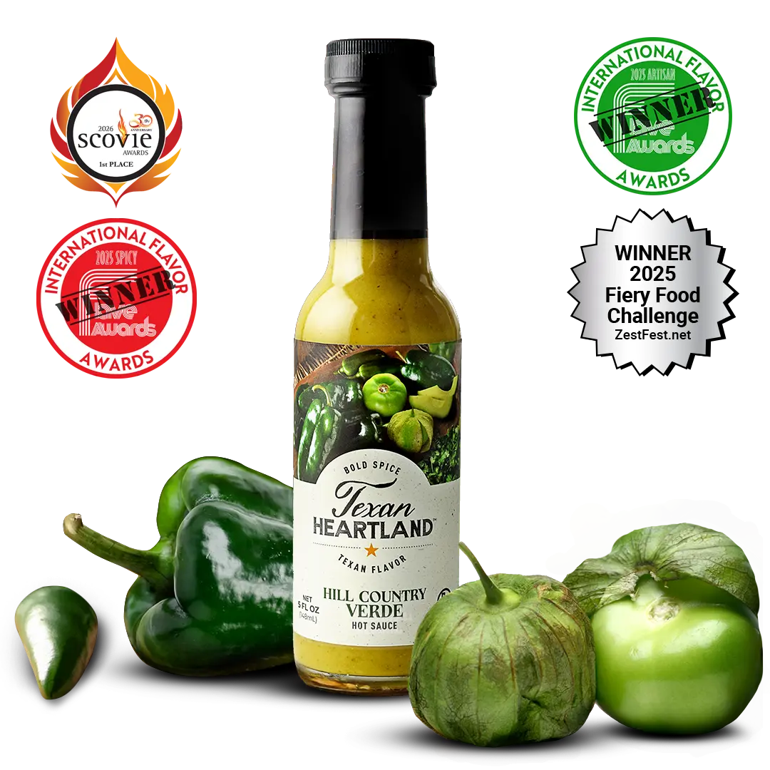 Texan Heartland Hill Country Verde Hot Sauce