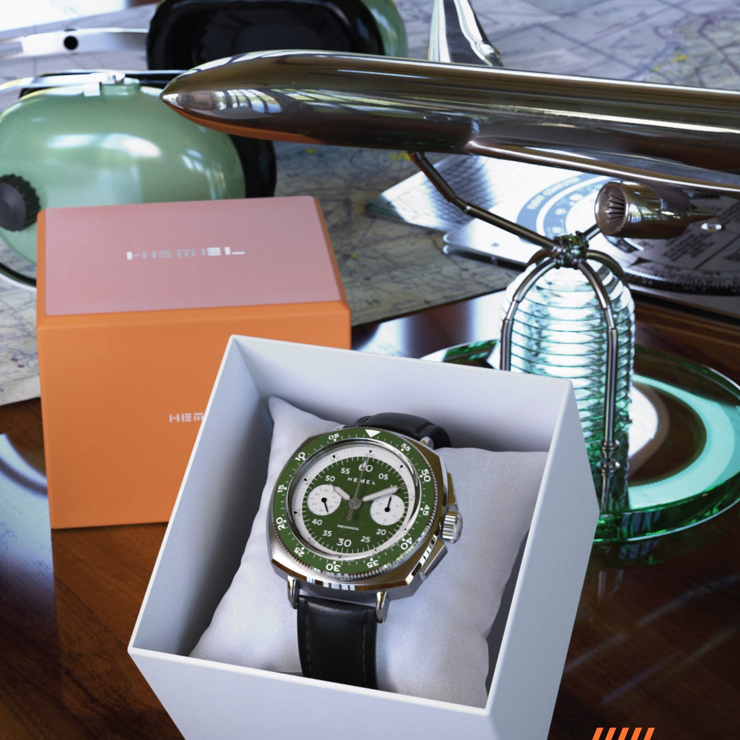 The Hemel Sky Racer / Hand Winding Mechanical