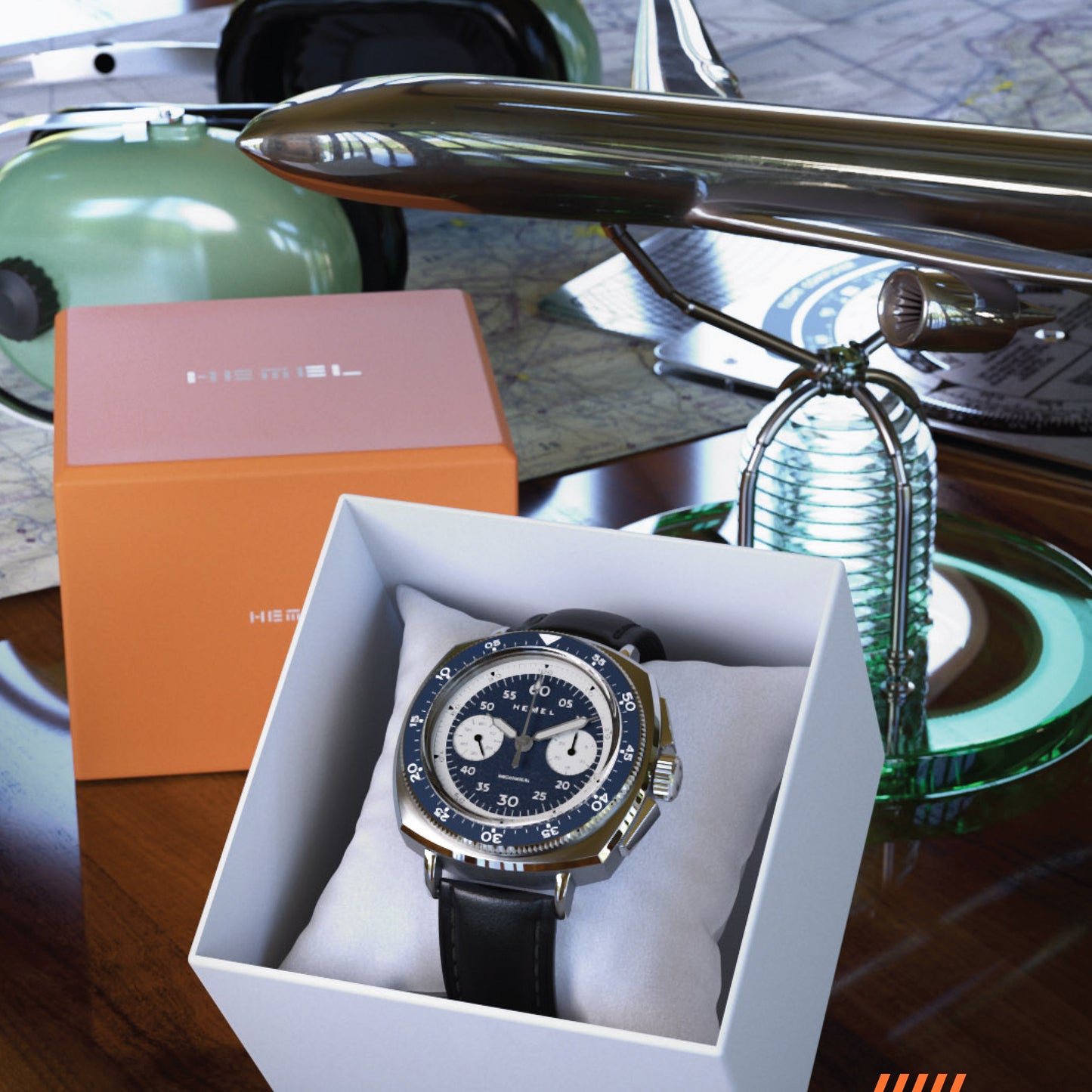 The Hemel Sky Racer / Hand Winding Mechanical