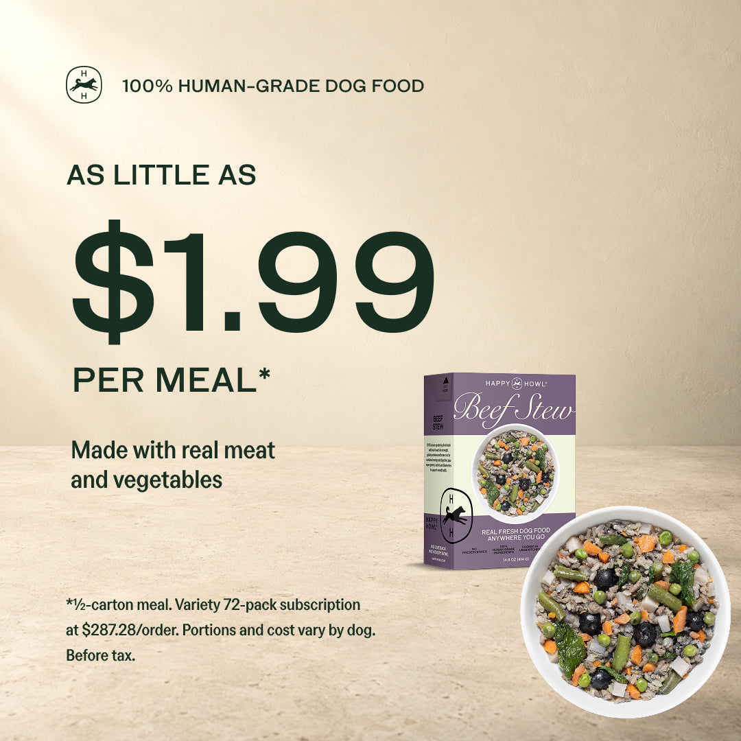 Happy Howl 100% Human-Grade Dog Food