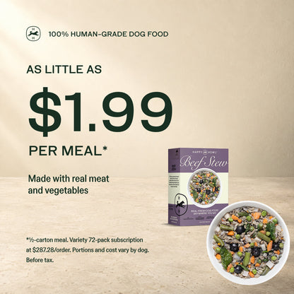 Happy Howl 100% Human-Grade Dog Food