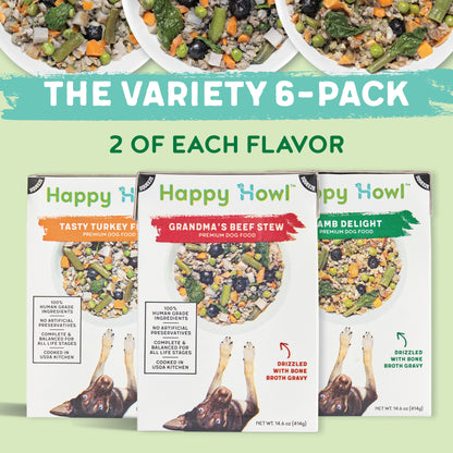 Happy Howl 100% Human-Grade Dog Food