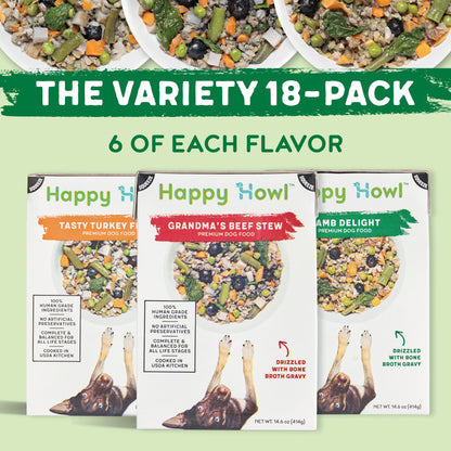 Happy Howl 100% Human-Grade Dog Food