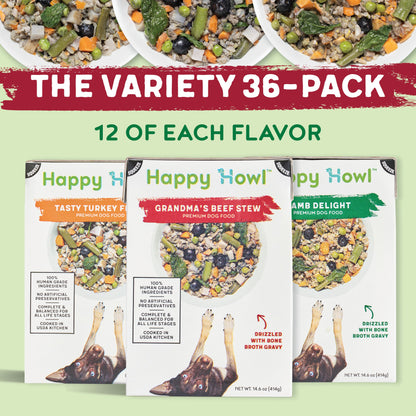 Happy Howl 100% Human-Grade Dog Food