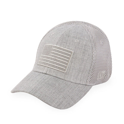 Highland Tactical American Flag Velcro - Soft Mesh Hat