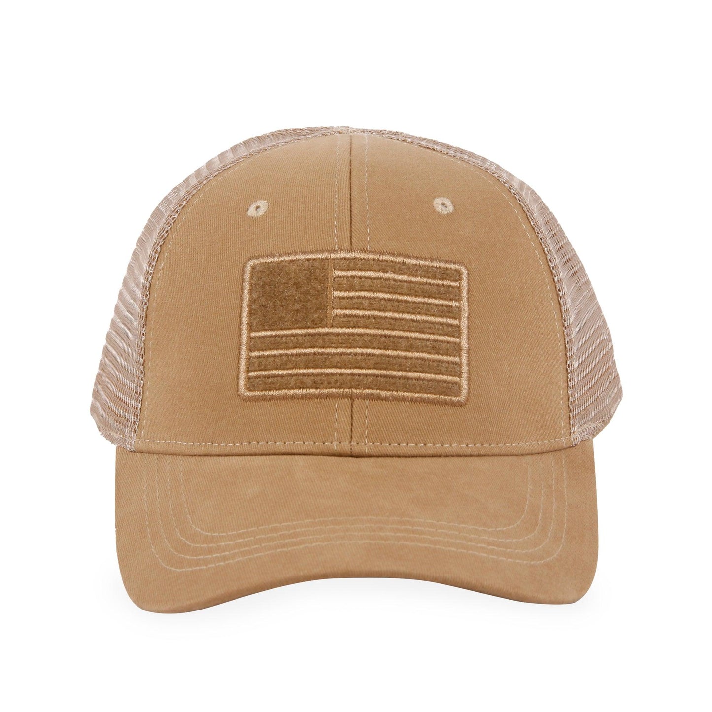 Highland Tactical American Flag Velcro - Trucker Mesh Hat