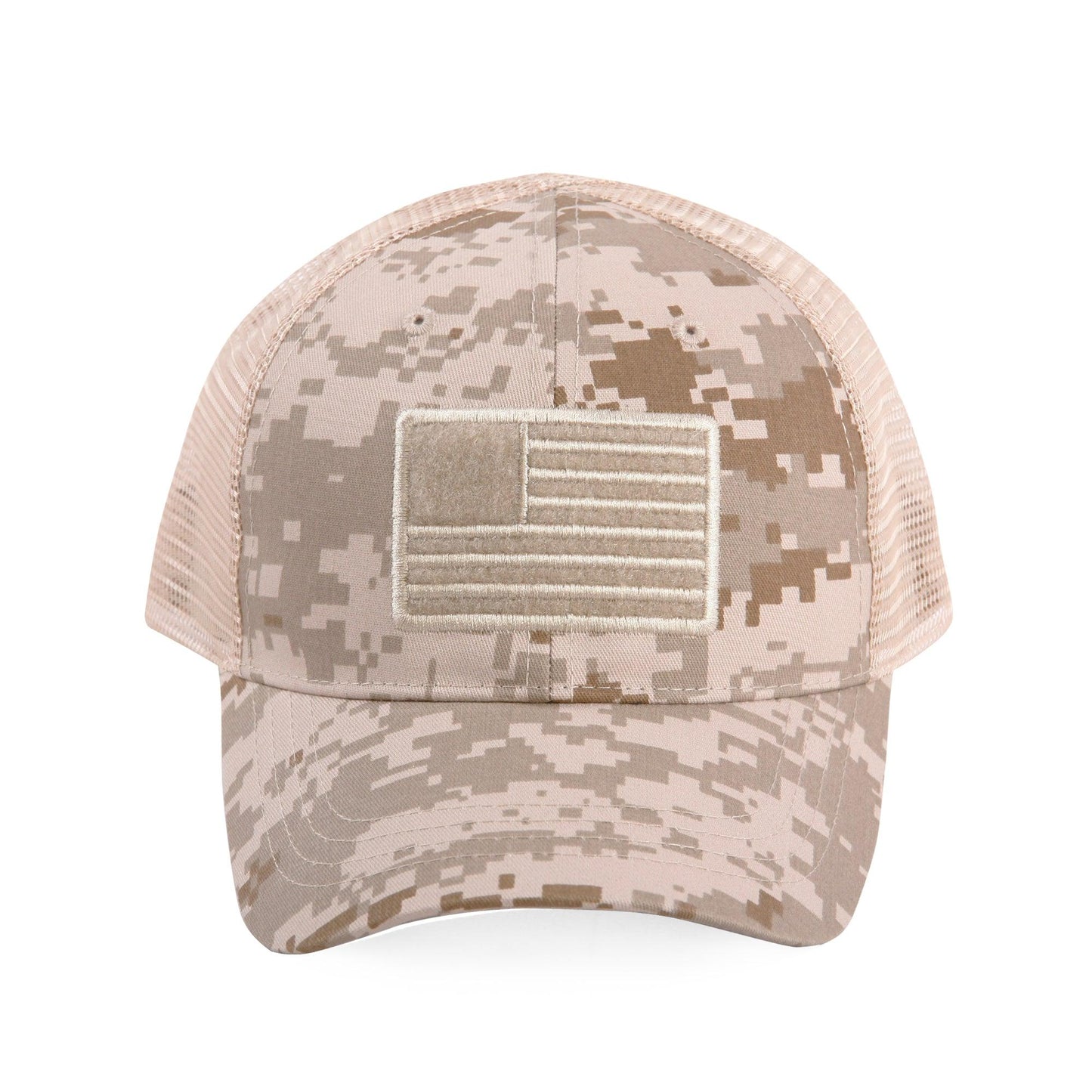 Highland Tactical American Flag Velcro - Trucker Mesh Hat