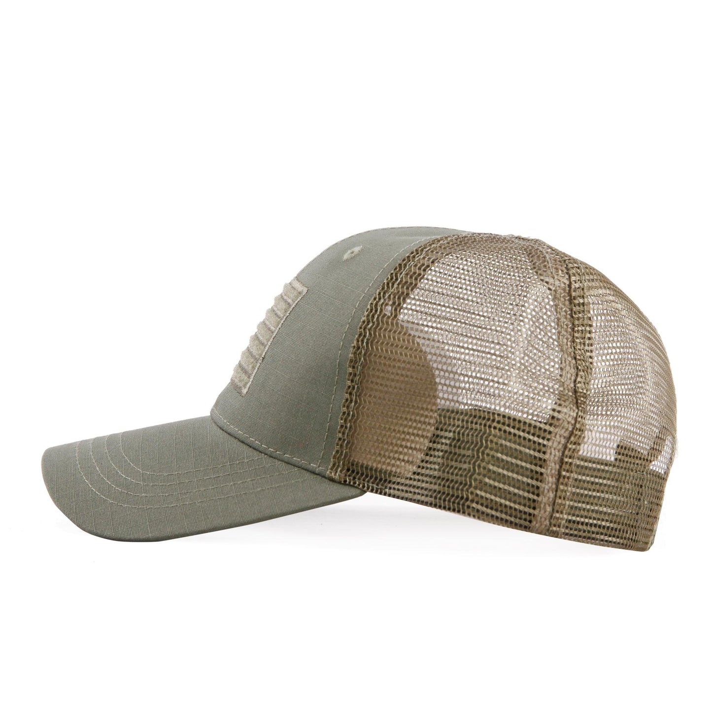 Highland Tactical American Flag Velcro - Trucker Mesh Hat