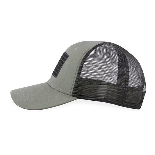 Highland Tactical American Flag Velcro - Trucker Mesh Hat