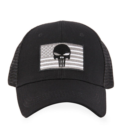 Highland Tactical American Flag/Punisher Skull