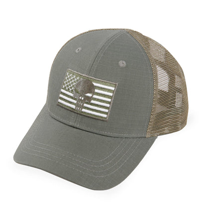 Highland Tactical American Flag/Punisher Skull