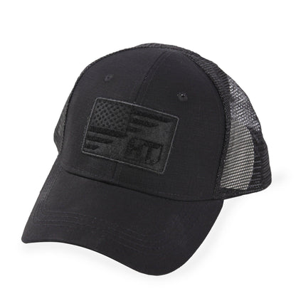 Highland Tactical American Flag/HT Velcro Logo- Trucker Mesh Hat
