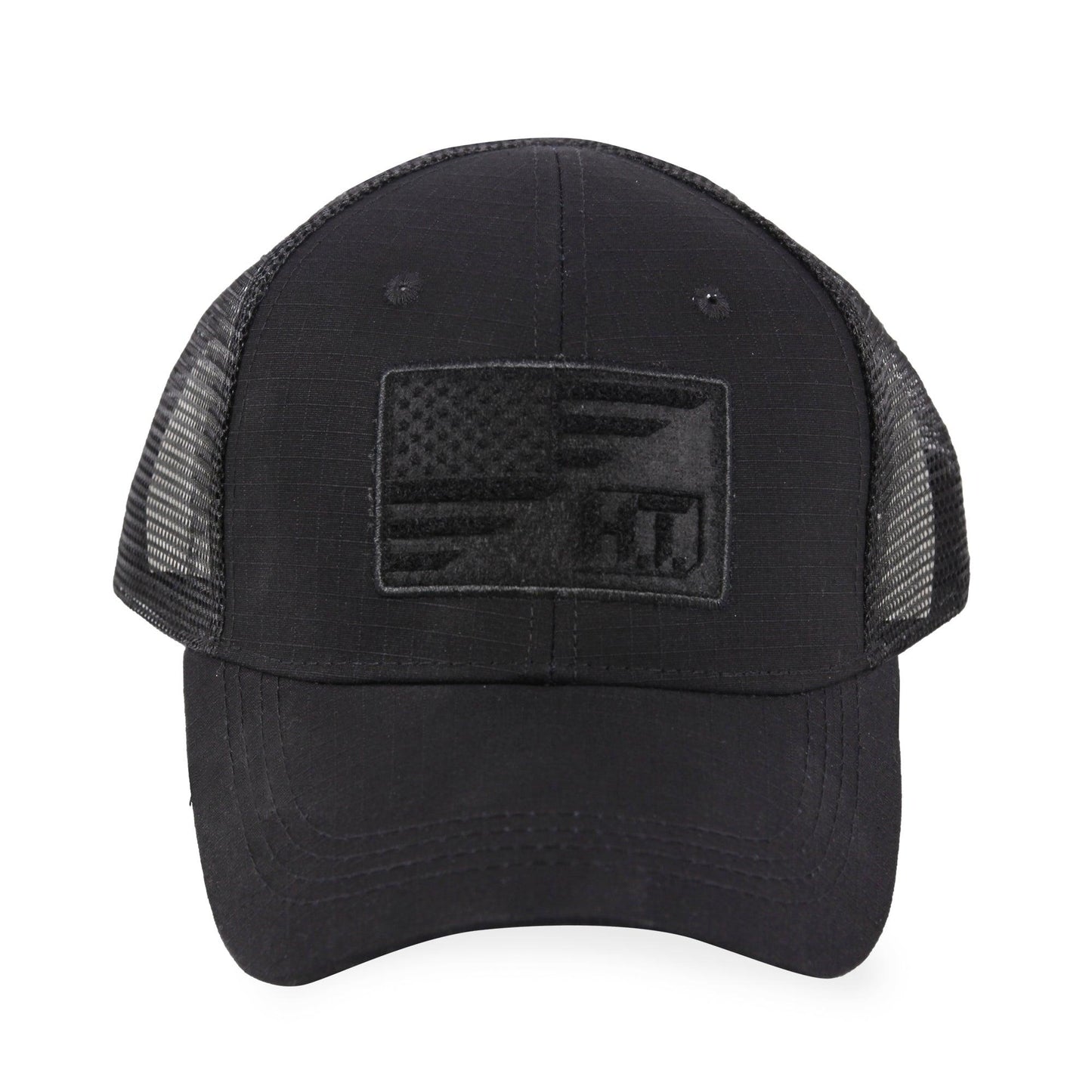 Highland Tactical American Flag/HT Velcro Logo- Trucker Mesh Hat