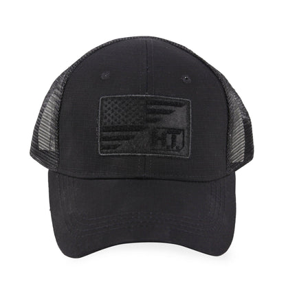 Highland Tactical American Flag/HT Velcro Logo- Trucker Mesh Hat