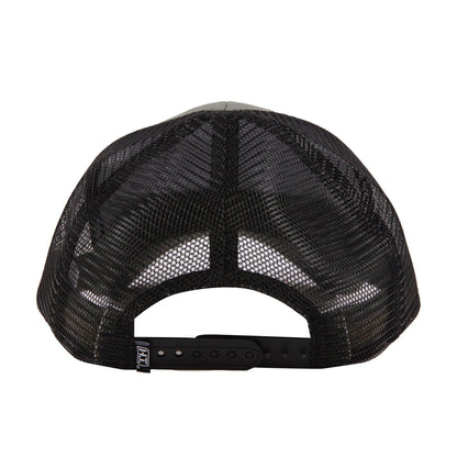 Highland Tactical American Flag-Camo PVC Trucker Mesh Hat
