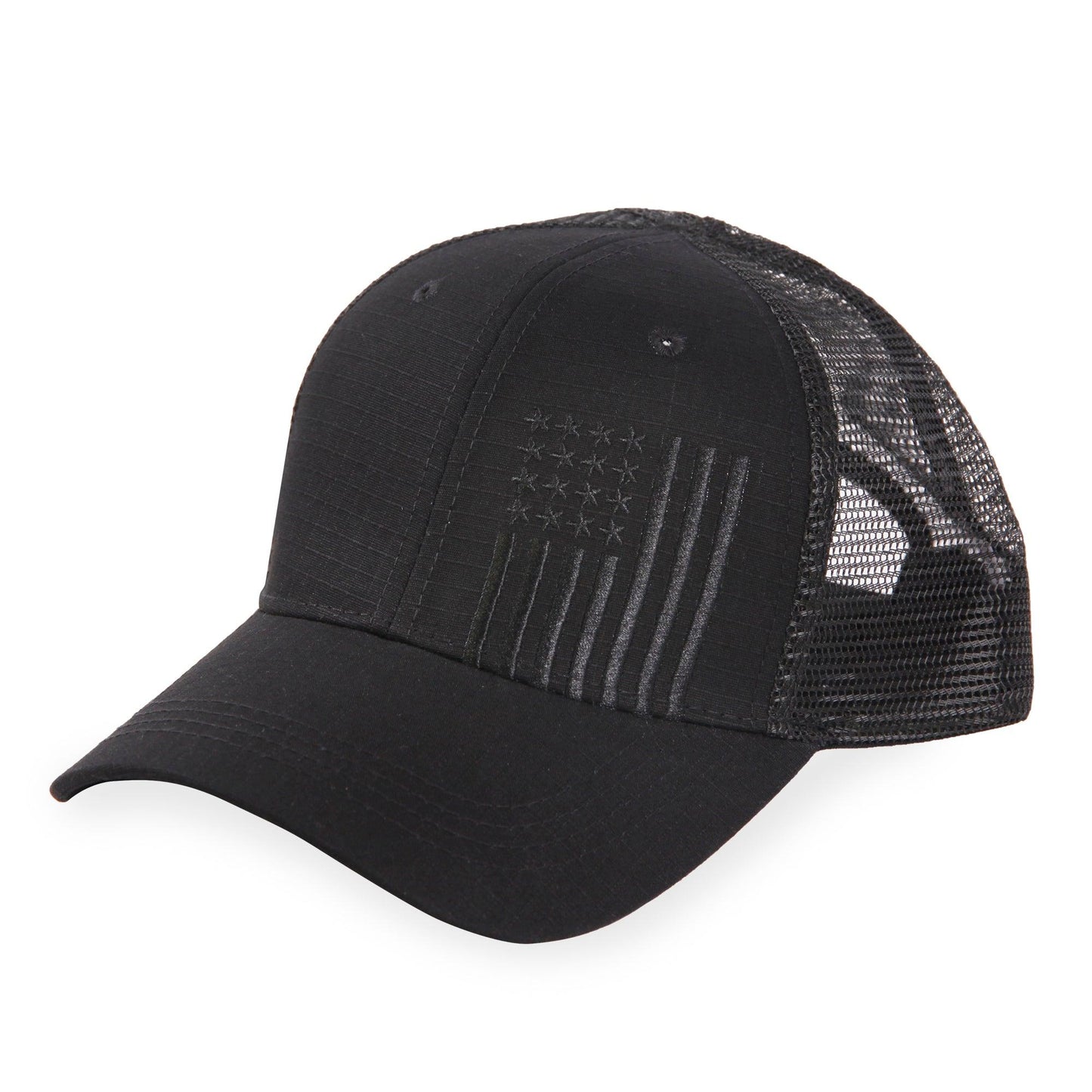 Highland Tactical Vertical American Flag - Trucker Mesh Hat