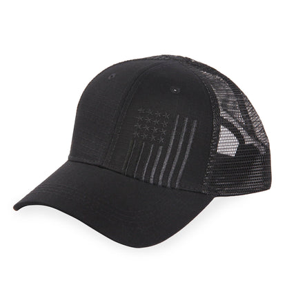 Highland Tactical Vertical American Flag - Trucker Mesh Hat