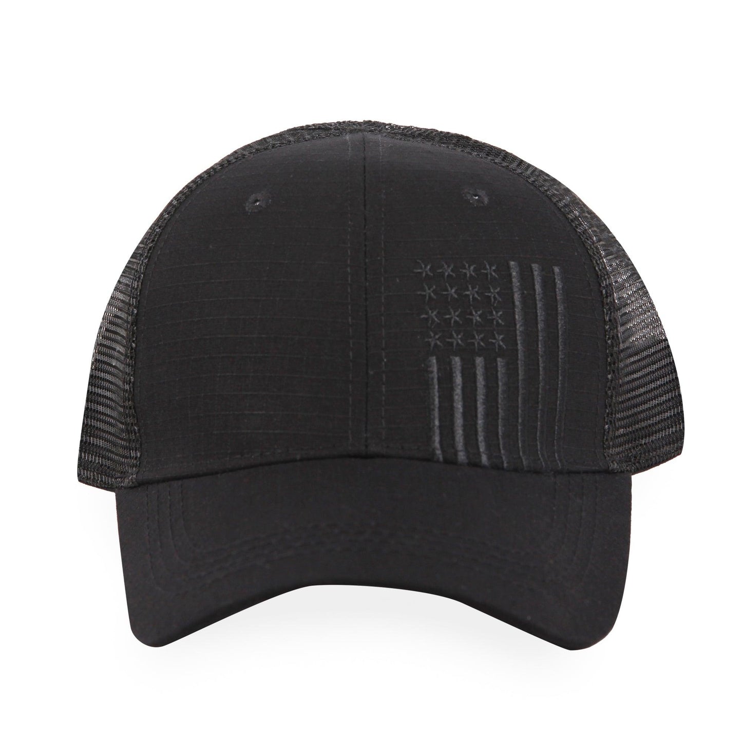 Highland Tactical Vertical American Flag - Trucker Mesh Hat