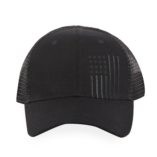 Highland Tactical Vertical American Flag - Trucker Mesh Hat