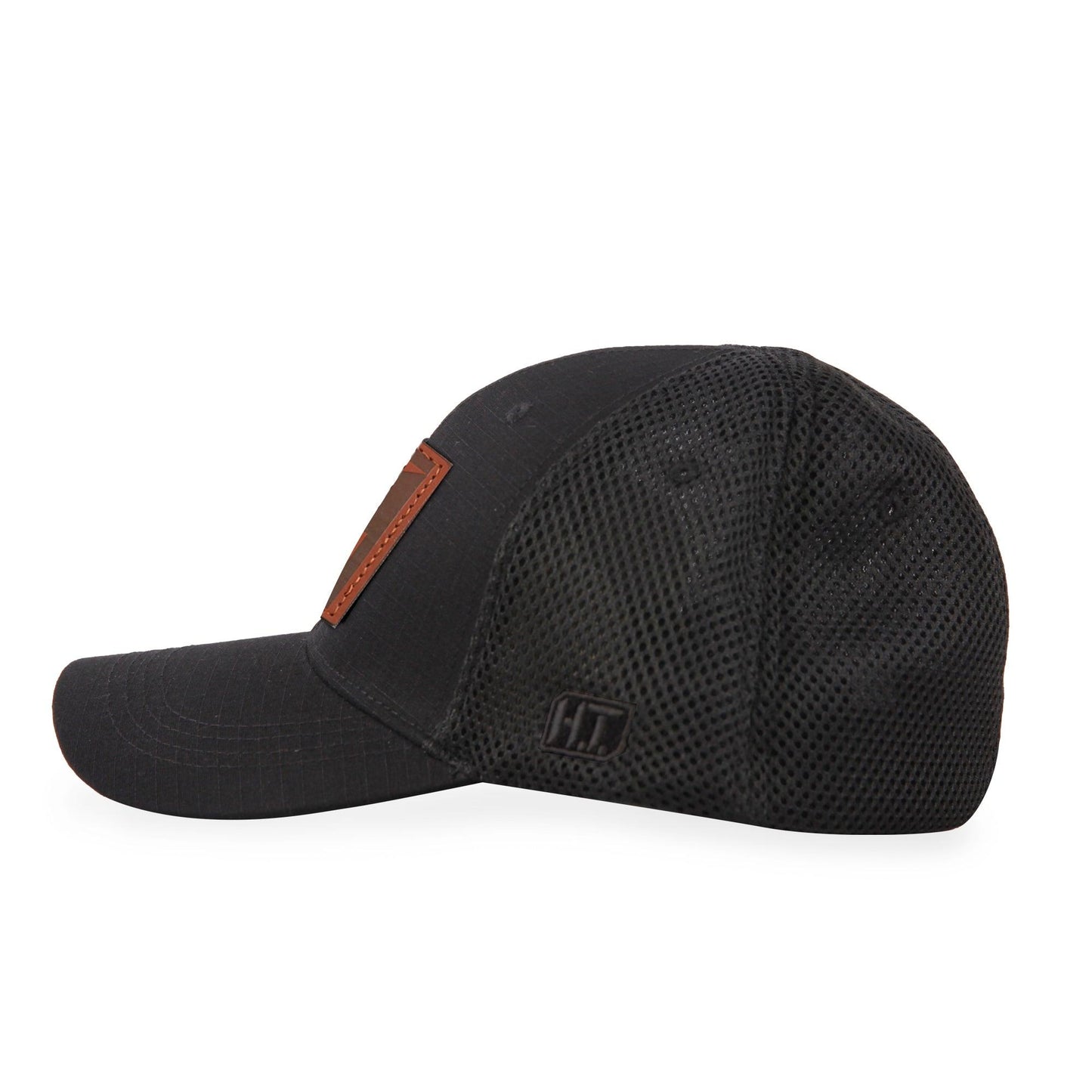 Highland Tactical American Flag/HT Leather - Soft Mesh Hat