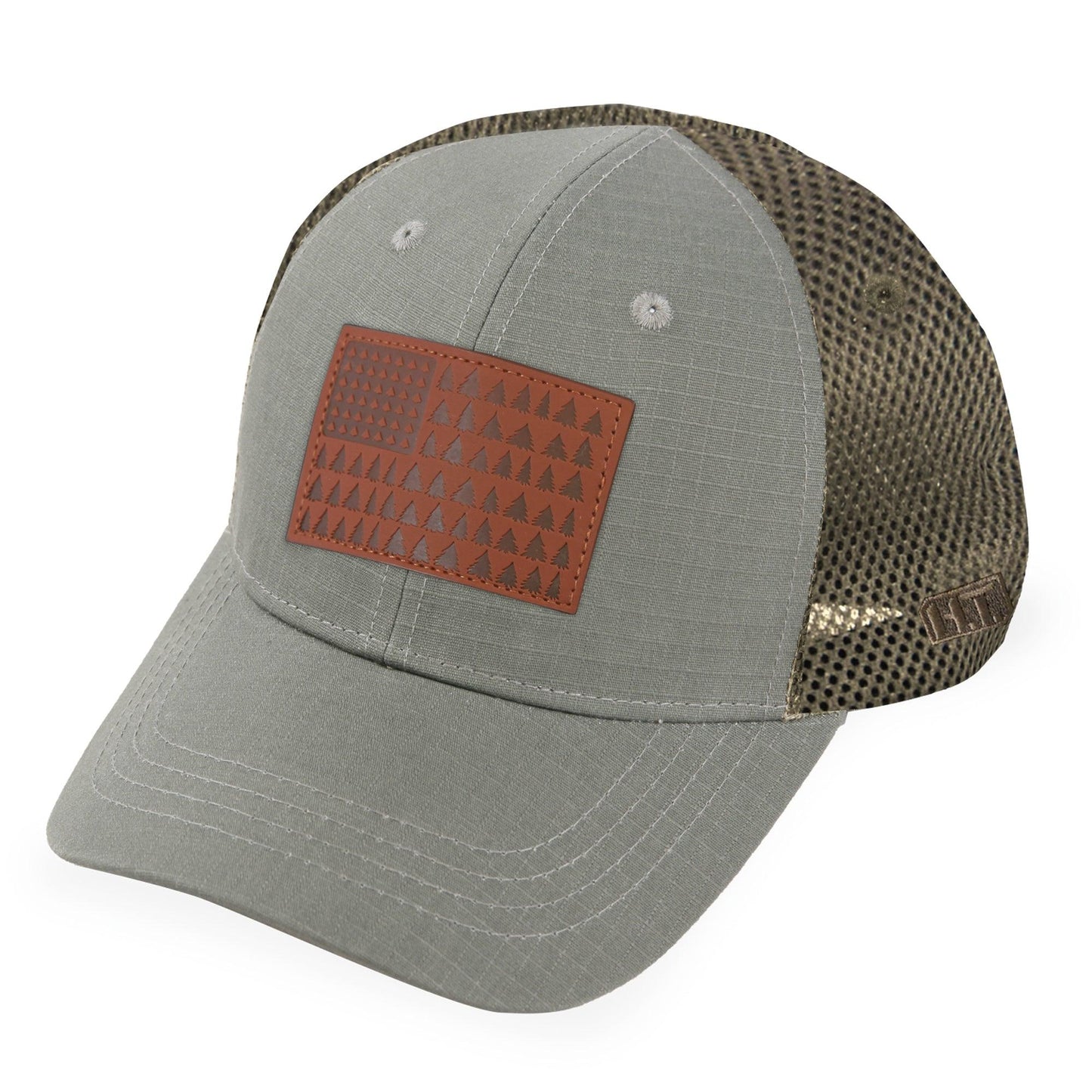 Highland Tactical American Flag (Trees) - Soft Mesh Hat