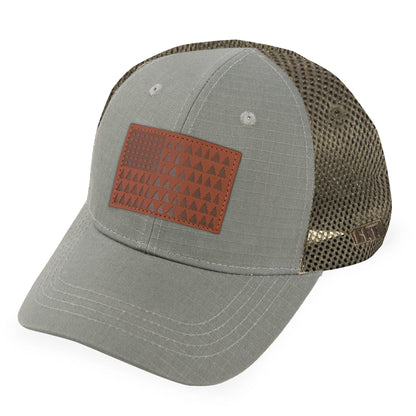 Highland Tactical American Flag (Trees) - Soft Mesh Hat