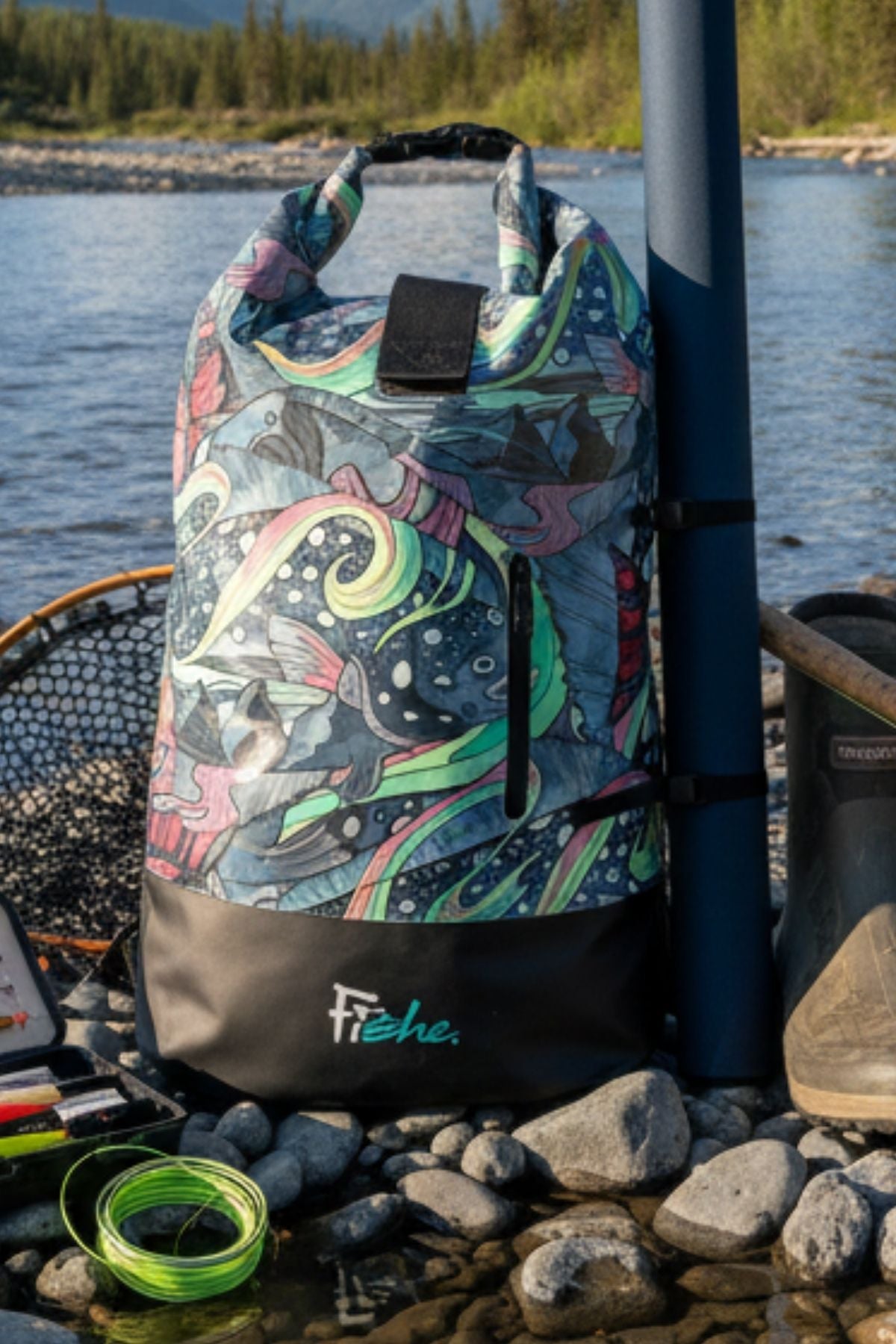 FisheWear HaliBorealis Backpack Dry Bag