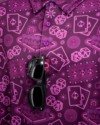 Pins and Aces Big Ace Purple