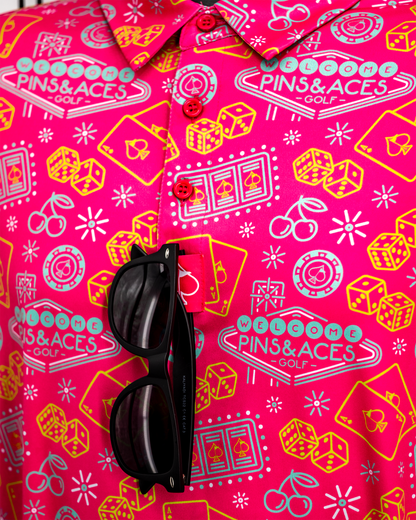 Pins and Aces Big Ace Fuchsia