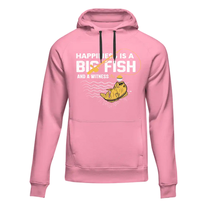 Outdoorzees Happiness Is A Big Fish Unisex Hoodie