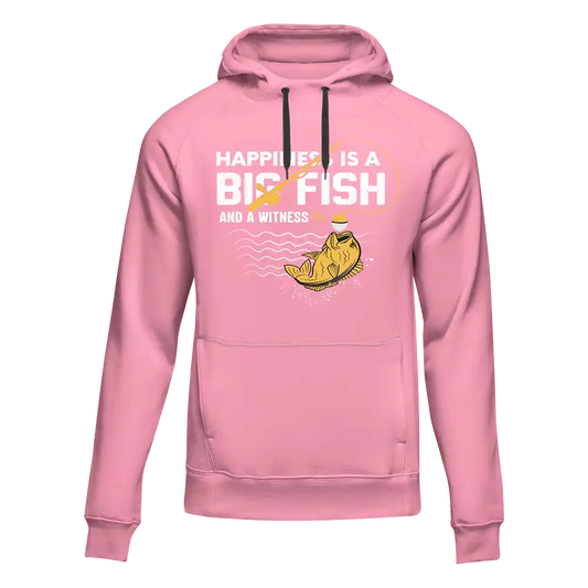 Outdoorzees Happiness Is A Big Fish Unisex Hoodie