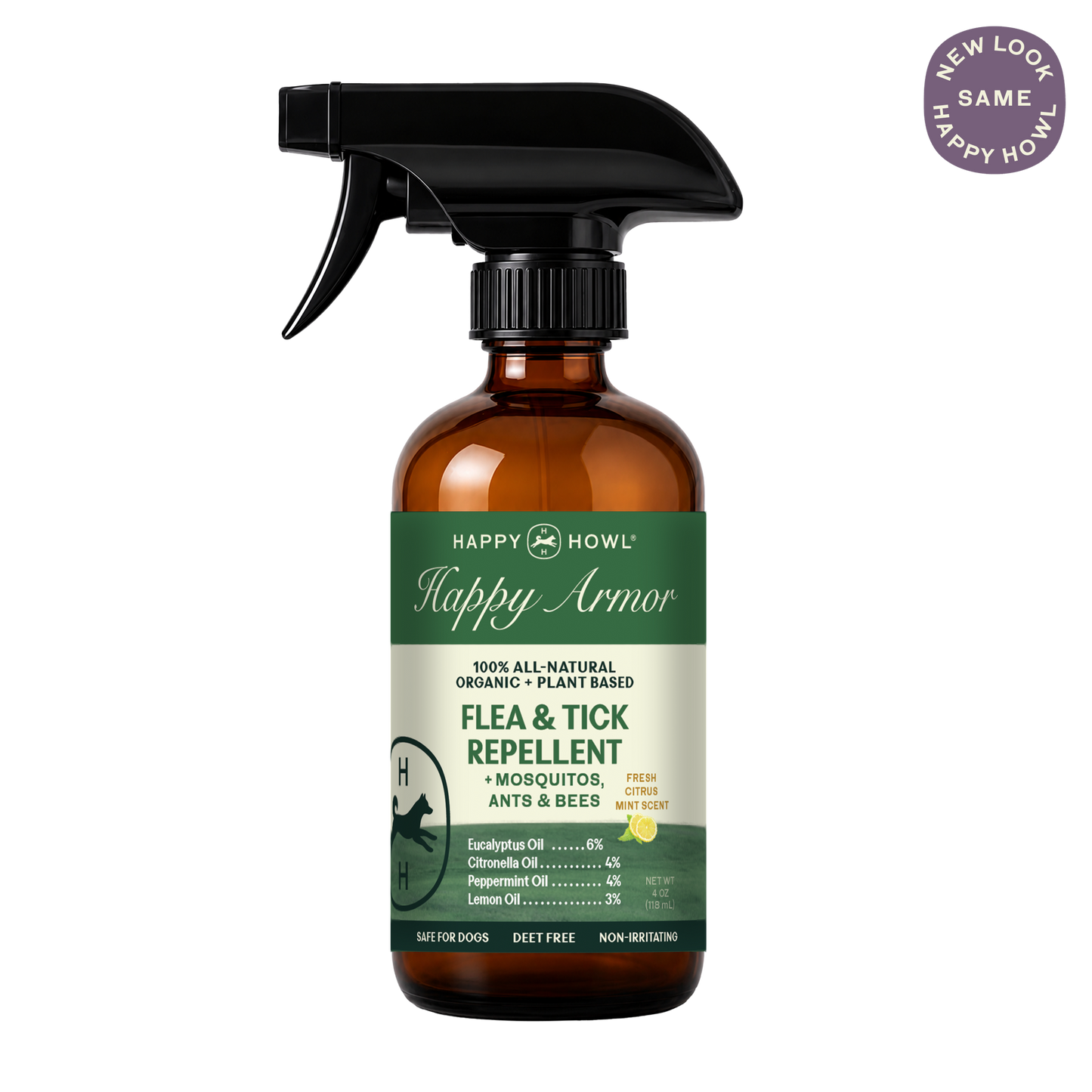 Happy Howl Happy Armor - Flea & Tick Topical Spray