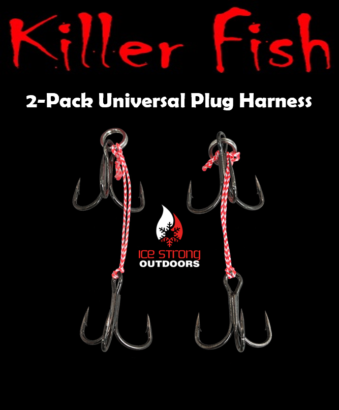 Ice Strong Outdoors - Killer Fish - UNIVERSAL PLUG HARNESS 2 PACK - BRAND NEW FEB 2026!
