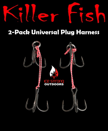 Ice Strong Outdoors - Killer Fish - UNIVERSAL PLUG HARNESS 2 PACK - BRAND NEW FEB 2026!