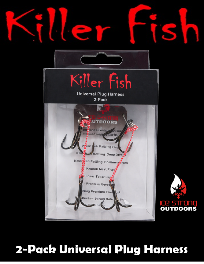 Ice Strong Outdoors - Killer Fish - UNIVERSAL PLUG HARNESS 2 PACK - BRAND NEW FEB 2026!