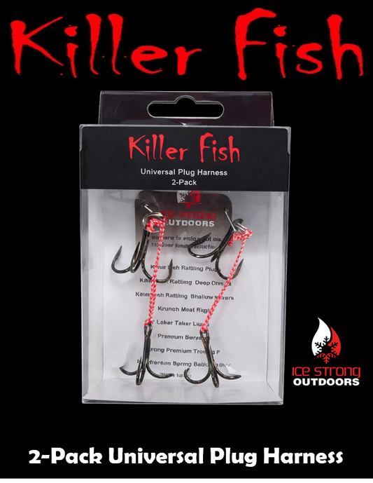 Ice Strong Outdoors - Killer Fish - UNIVERSAL PLUG HARNESS 2 PACK - BRAND NEW FEB 2026!