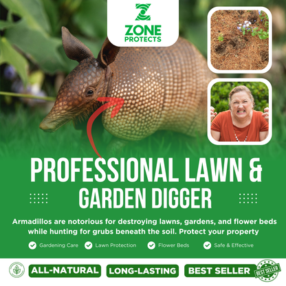 Zone Protects Dillo Dun Armadillo Repellent